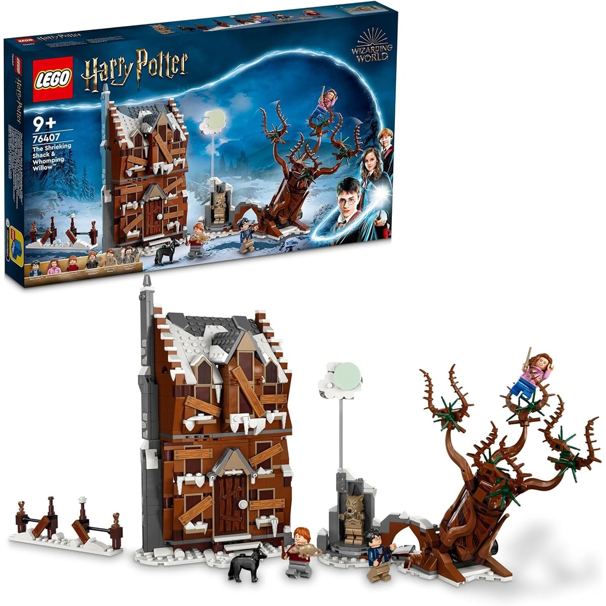 LEGO Harry Potter Shrieking Shack and Whomping Willow (TM) 76407 Toy Blocks Gift Fantasy House Boys Girls Ages 9 and up