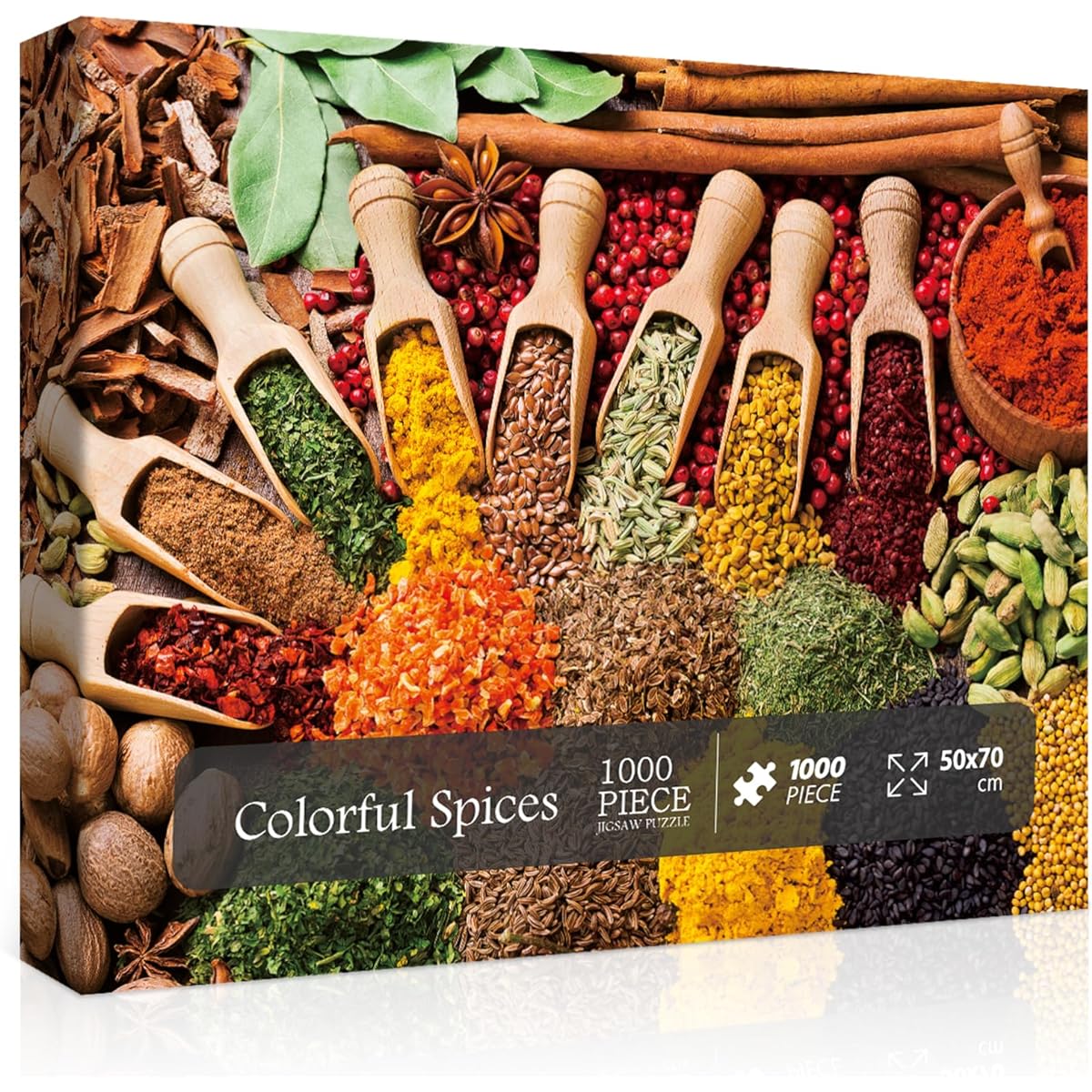 Colorful Spices Jigsaw Puzzle 1000 Pieces