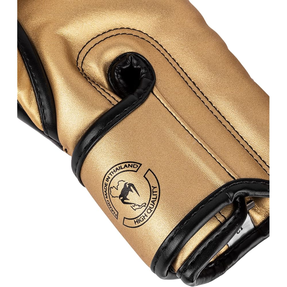 VENUM Boxing Gloves ELITE BOXING GLOVES (Gold x Black) VENUM-1392-449 //Sparring Gloves Boxing Kickboxing Fitness