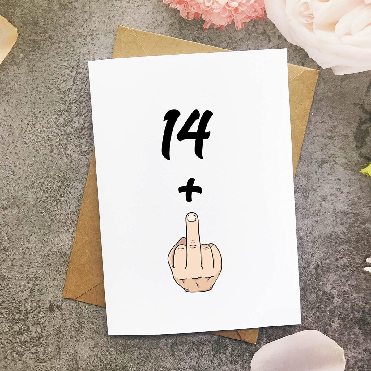 Funny 15th Birthday Cards 14+1 Cute 15th Birthday Gift Joke Cards for Girls or Boys