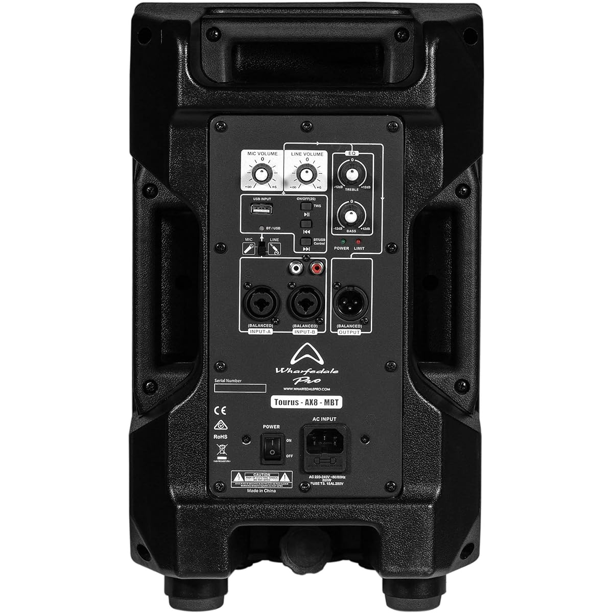 [Official Japanese product] Wharfedale Pro Tourus-AX8-MBT (1 unit) Powered speaker