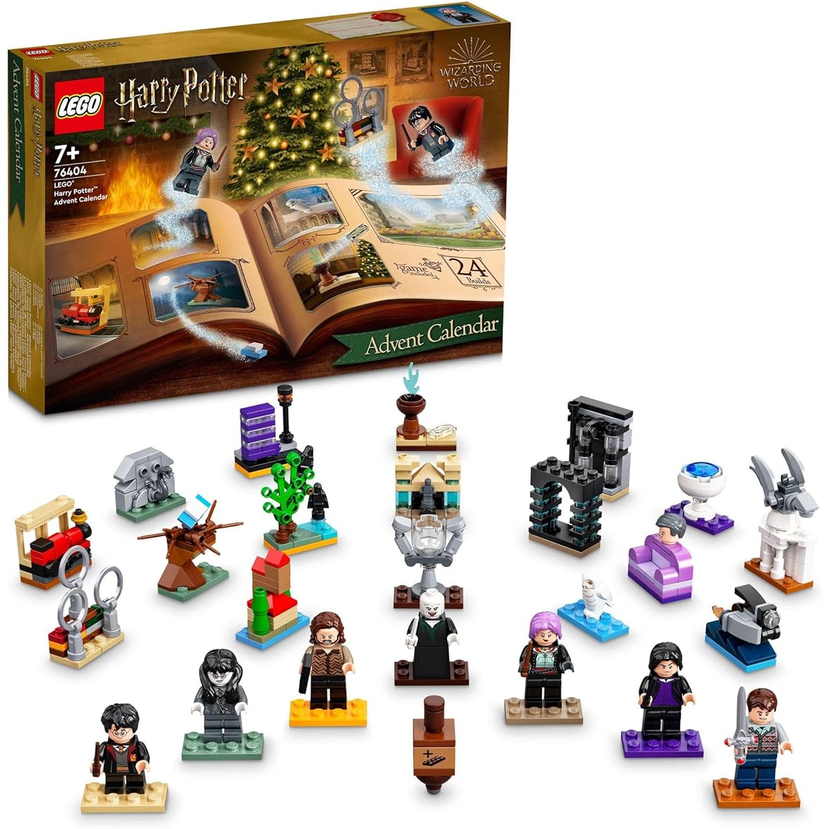 LEGO Harry Potter LEGO(R) Harry Potter(TM) Advent Calendar 76404 Toys Blocks Gifts Holidays Anniversary Fantasy Boys Girls Ages 7 and up