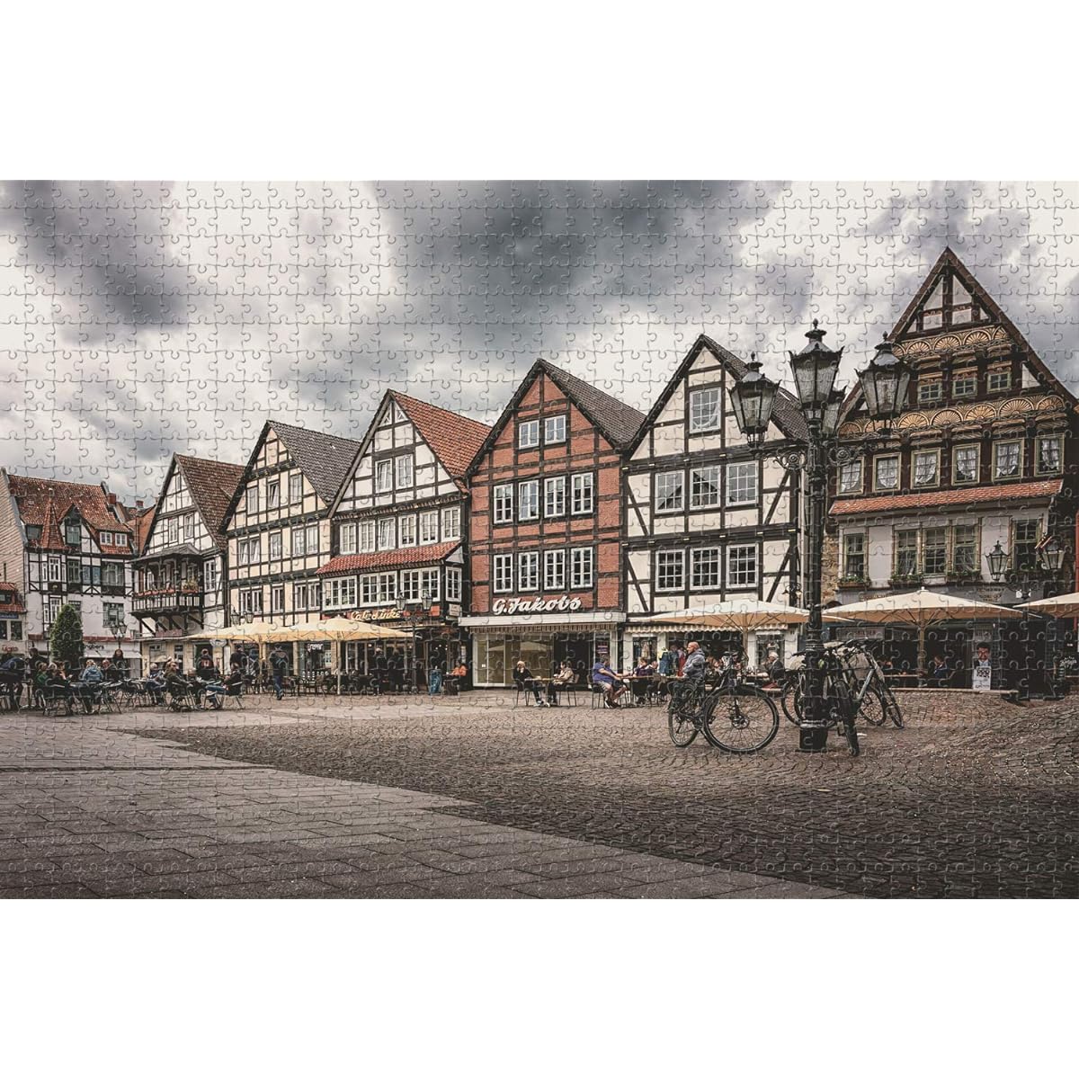 Rinteln Germany Puzzle Wooden Jigsaw Puzzle for Adults 1000 Pieces Travel Souvenir Gift