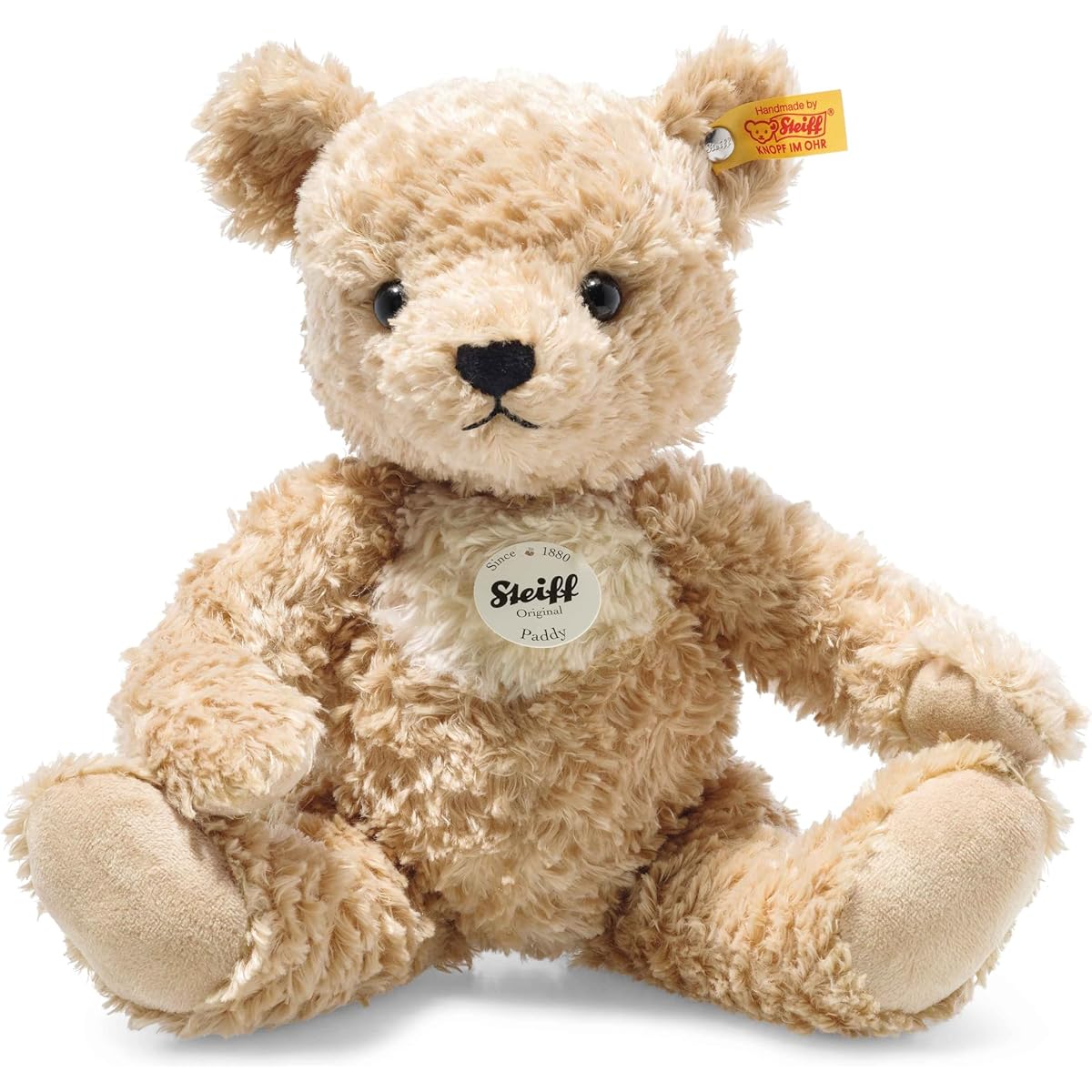 Steiff 014253 Teddybear Paddy, Plush, 30 cm, goldbrown