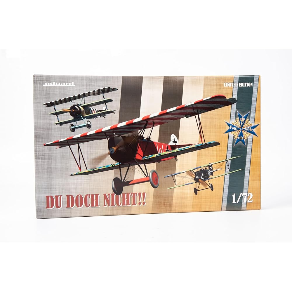 Eduard 1/72 Limited Edition Luftwaffe Doch Nicht! (Don't shoot!) Triple combo plastic model EDU2135