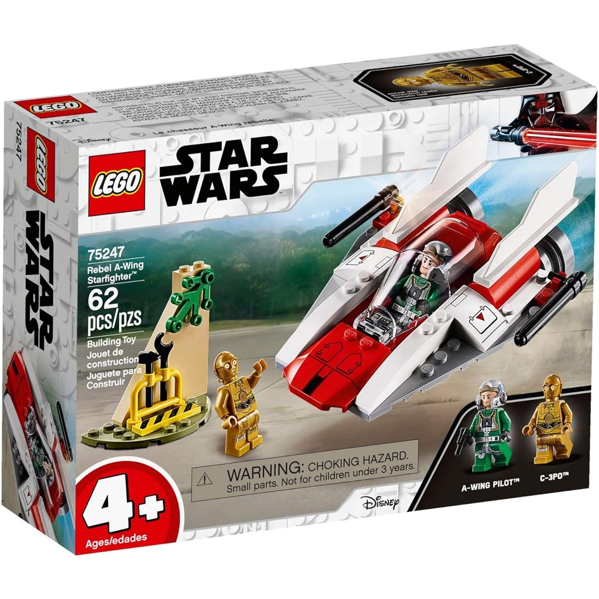 LEGO Star Wars Rebel A-Wing Starfighter 75247 Blocks Toy for Boys