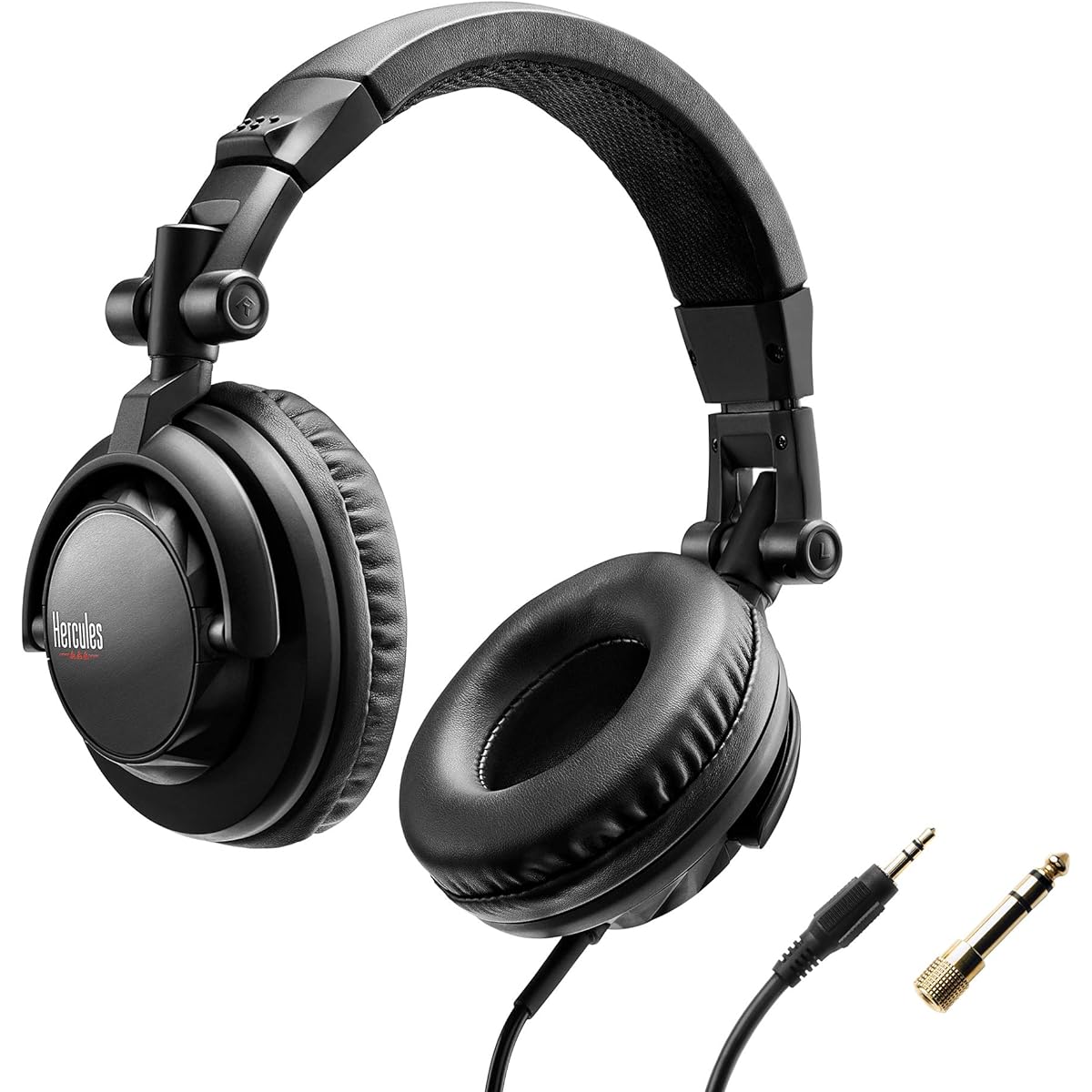 HERCULES DJ HDP DJ Headphones Black Free Size (4780898)