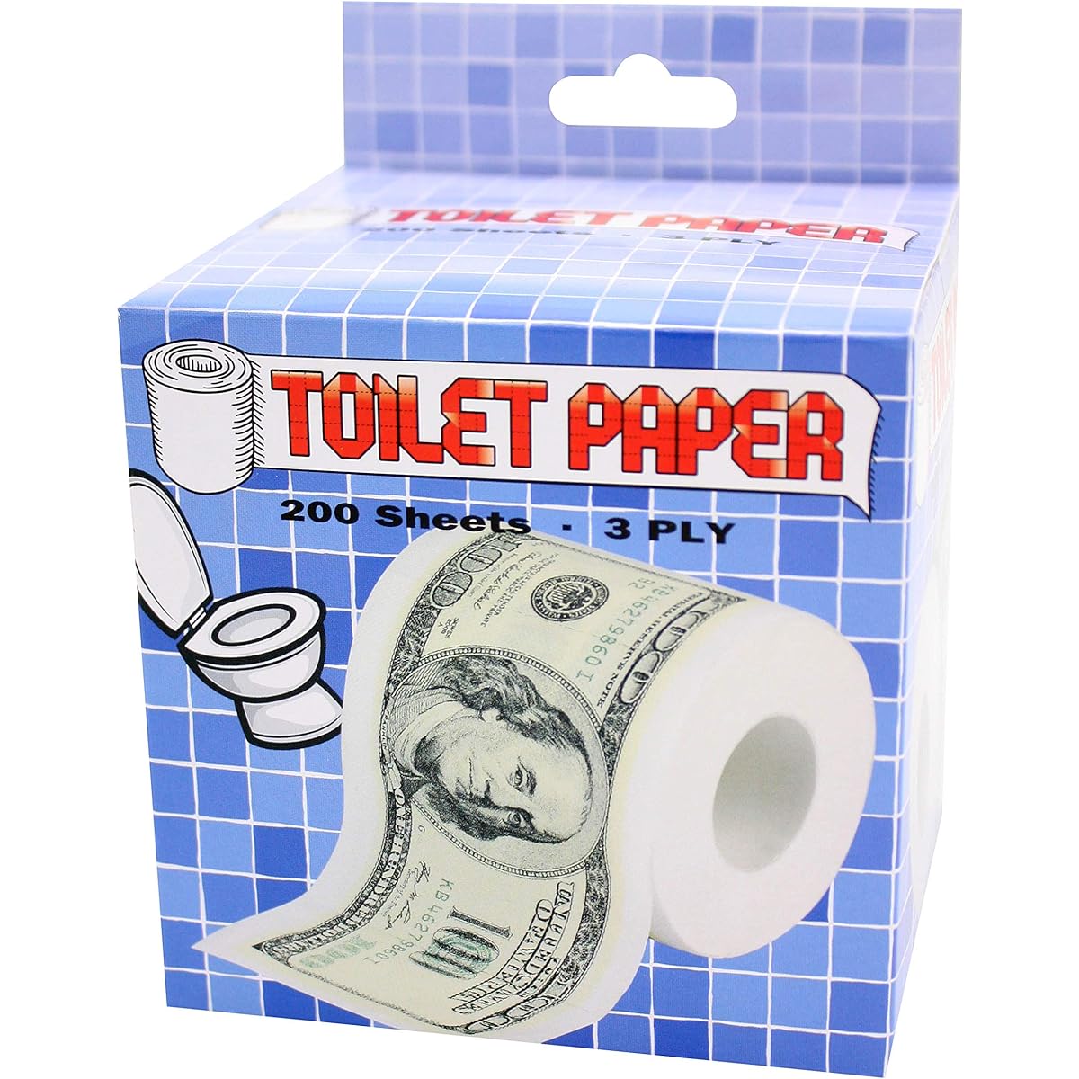 Island Dogs Big Bucks toilet paper