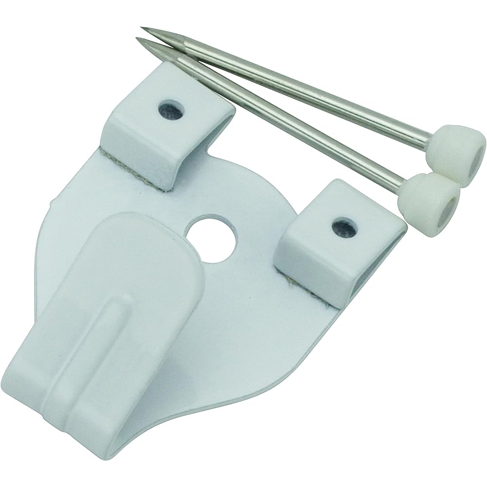 Fukui Metal Crafts Iron Average X Hook Medium Matte White 4052-W