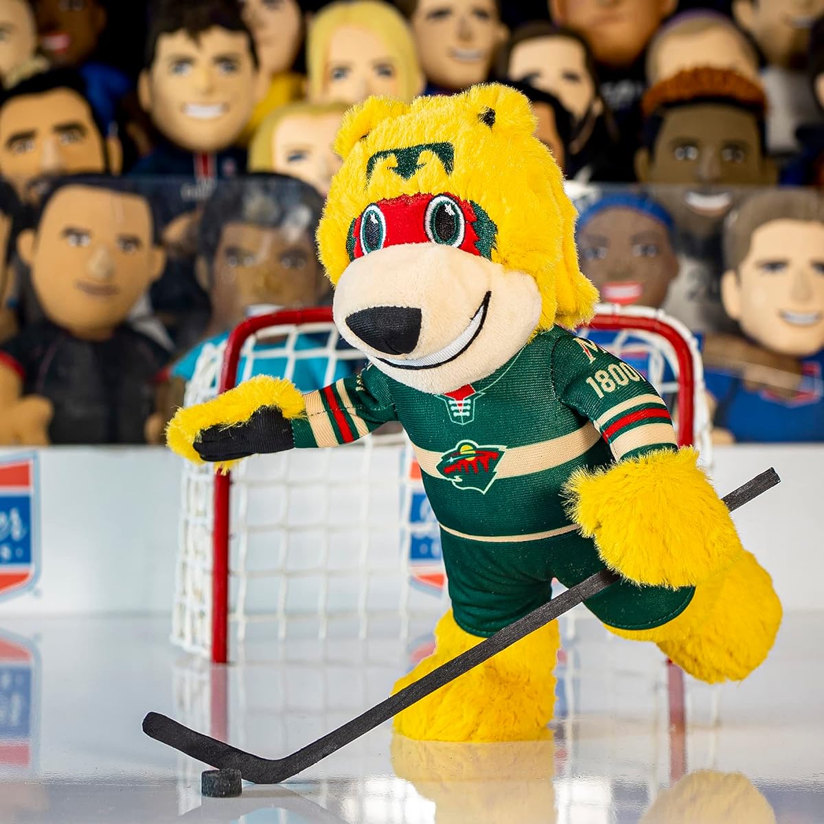 Bleacher Creatures Minnesota Wild Nordie 10" Plush Figure - Mascot for Play and Display