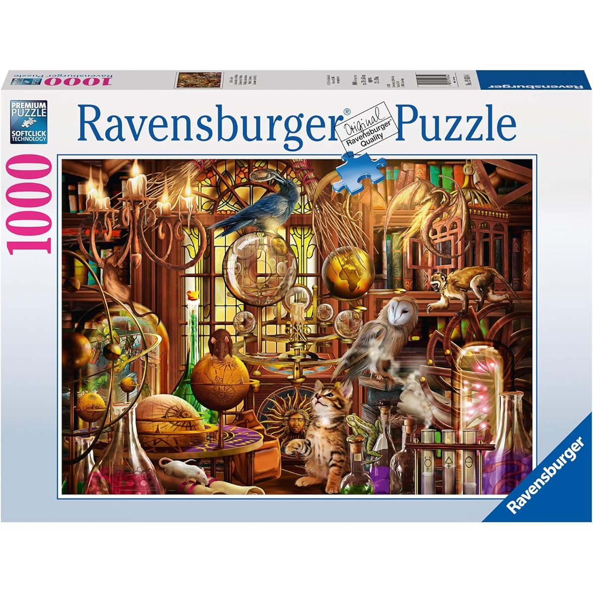 Merlins Laboratory. Puzzle 1000 for you
