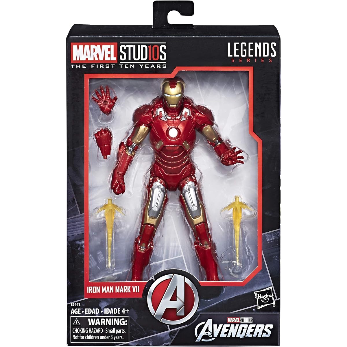 Marvel Legends Cinematic Universe 10th Anniversary 6-inch Action Figure/Iron Man Mark VII