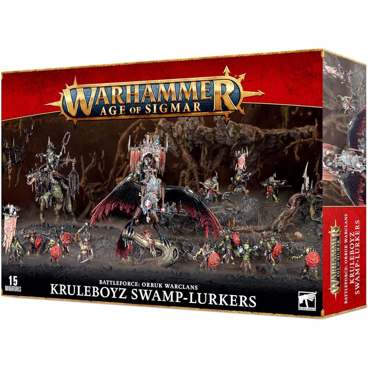 Games Workshop Warhammer Age of Sigmar Battleforce Orruk Warclans Kruleboyz Swamp-Lurkers