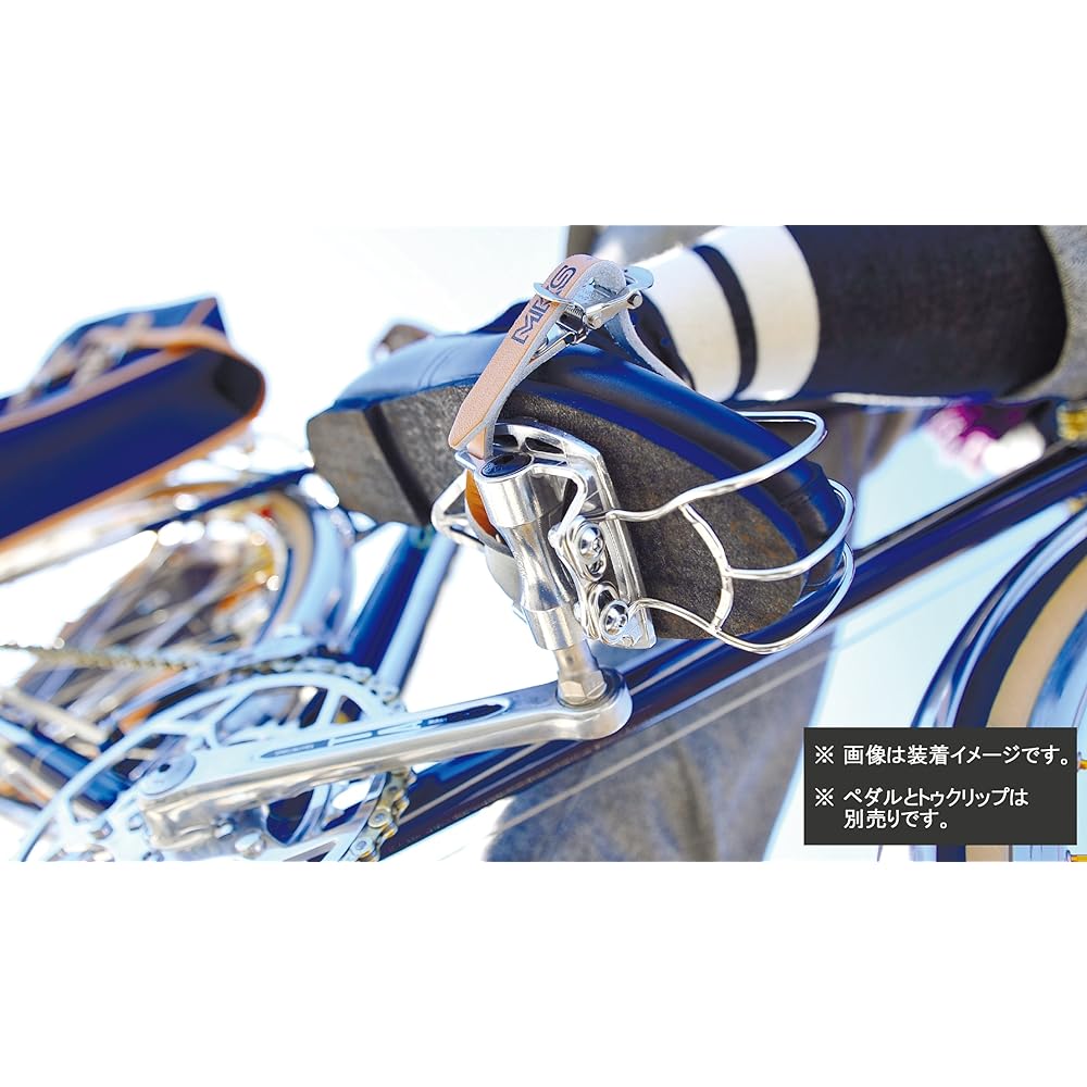 MKS (Mikashima) Toe Clip Strap Fit Alpha Spirits [FIT-α SPIRITS] Left and Right Set