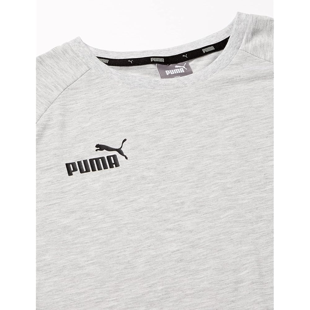 [PUMA] Soccer Short Sleeve Absorbent Quick Drying TEAMFINAL Casual SS T-Shirt 658106 Men's