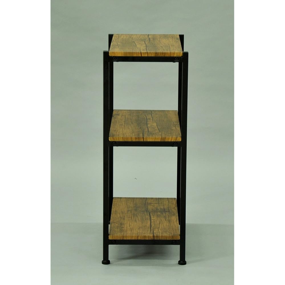 AIS Bronx 3 Tier Rack Height 77.5cm Brown ABX-100 BR