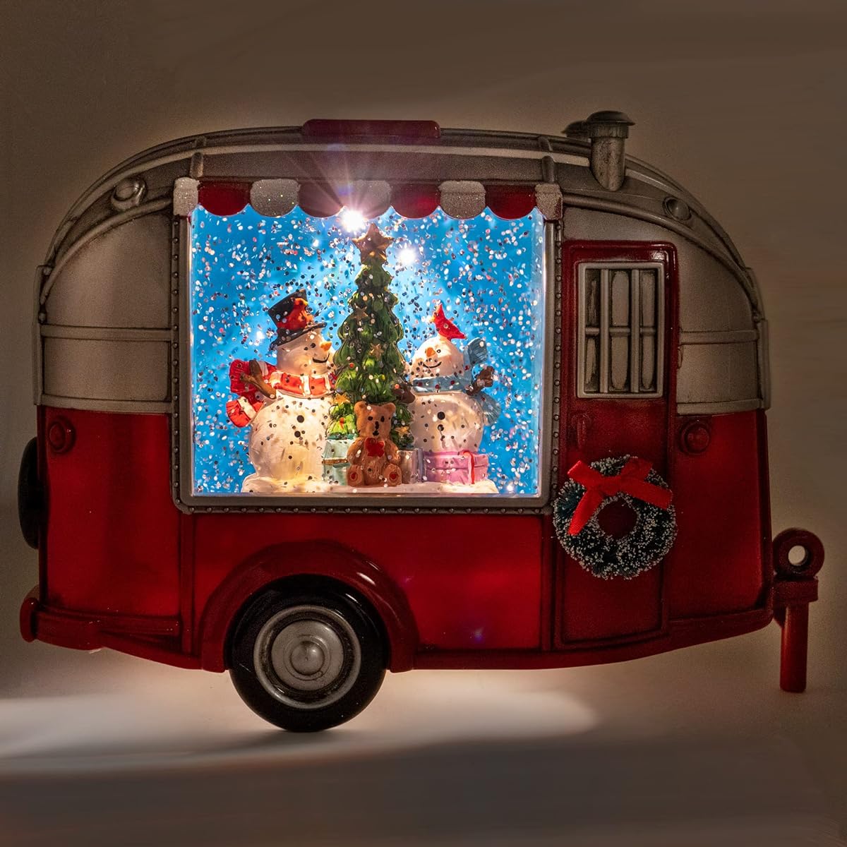 Camper's Musical Snowman Decoration by San Francisco Music Box Company