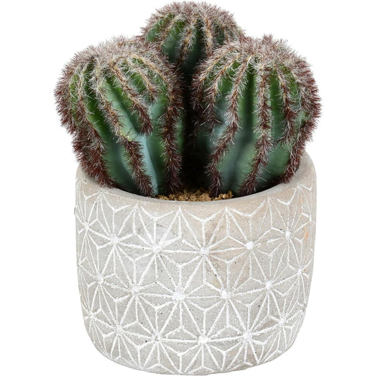 Vickerman Everyday Succulent Arrangement, 9 inches, Green