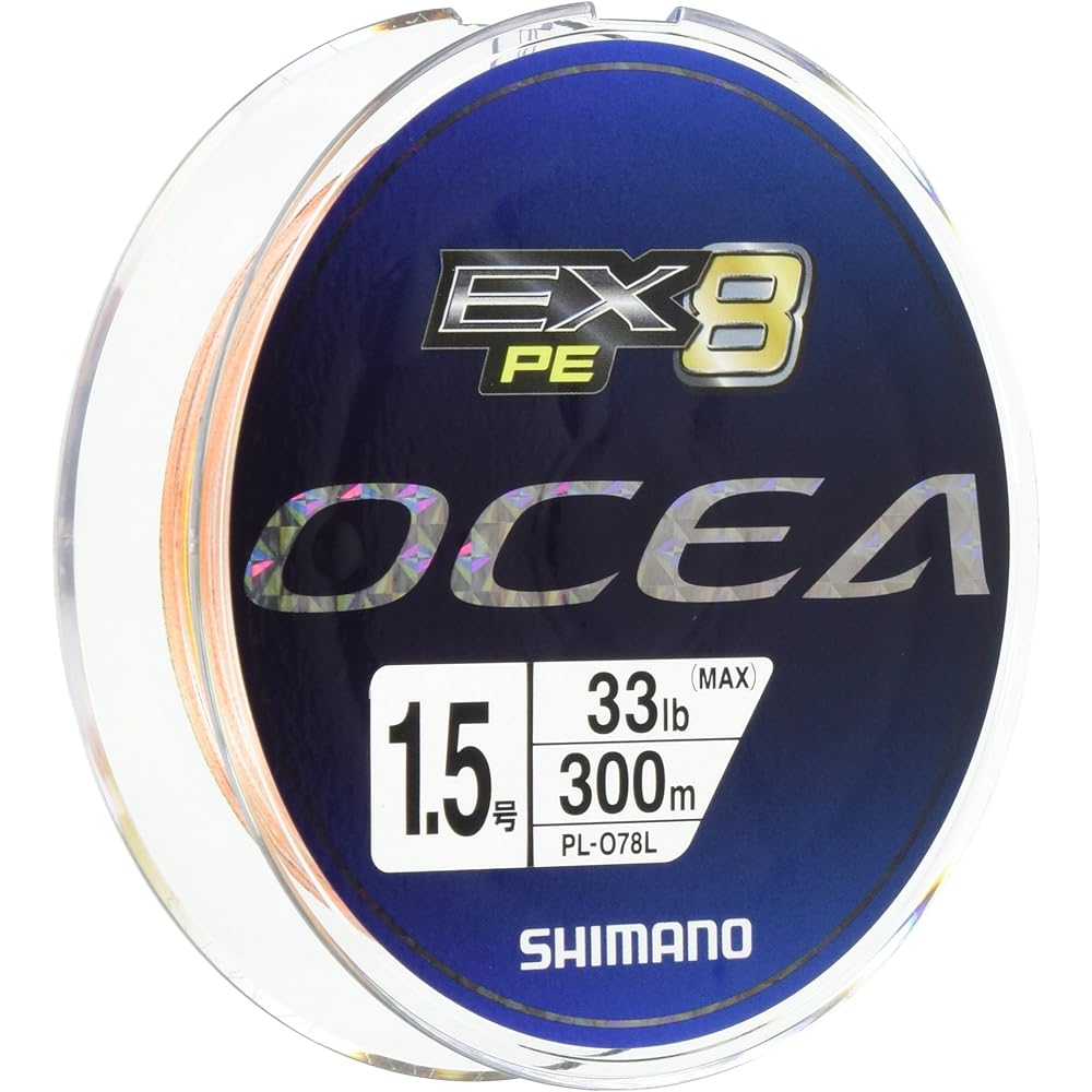 SHIMANO PE Line Osea EX8 No. 1~8 PL-068L(200m) / PL-078L(300m) / PL-088L(400m)