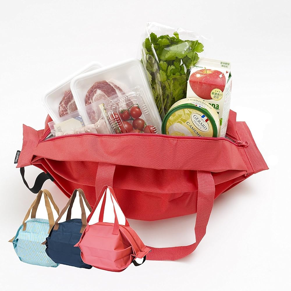 Marna Shupatto Cool Bag M Stripe Foldable Eco Bag S445S