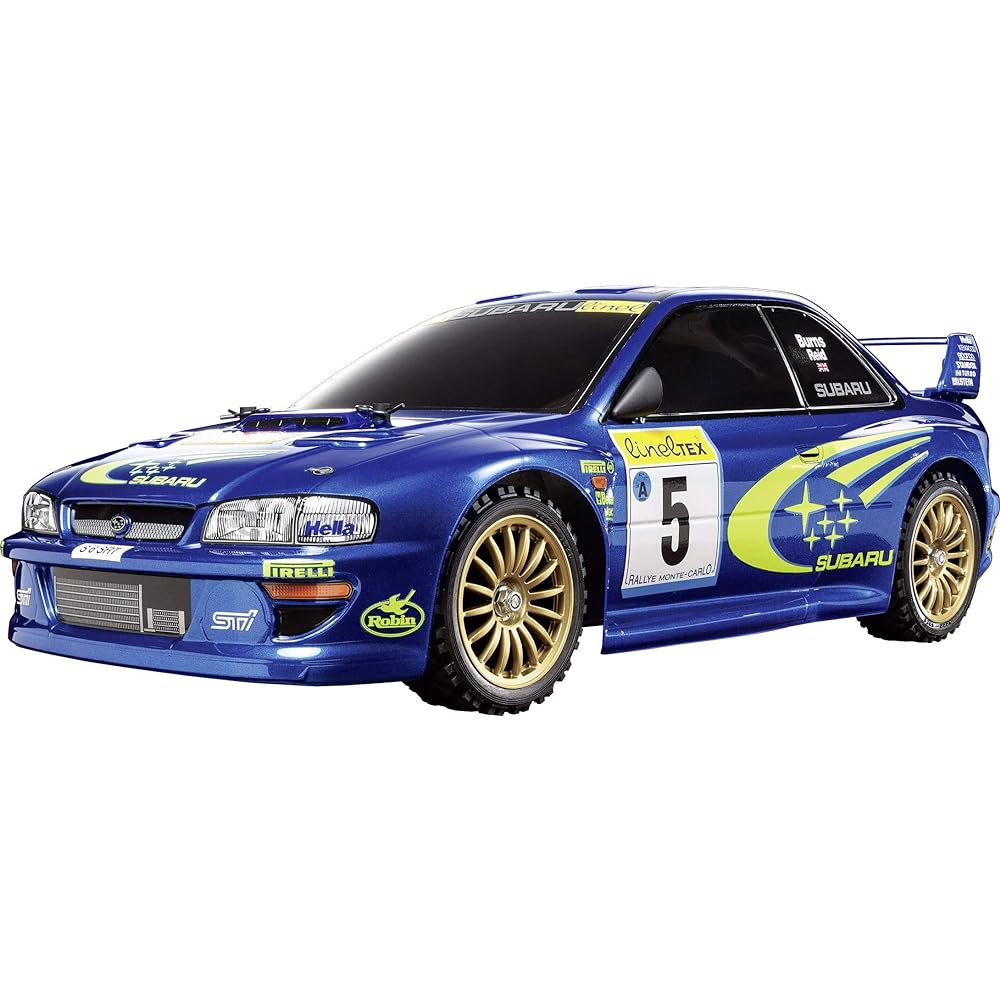 Tamiya male 1/10 electric RC car series No.631 Subaru Impreza Monte Carlo 1999 (TT-02 chassis) On-road 58631