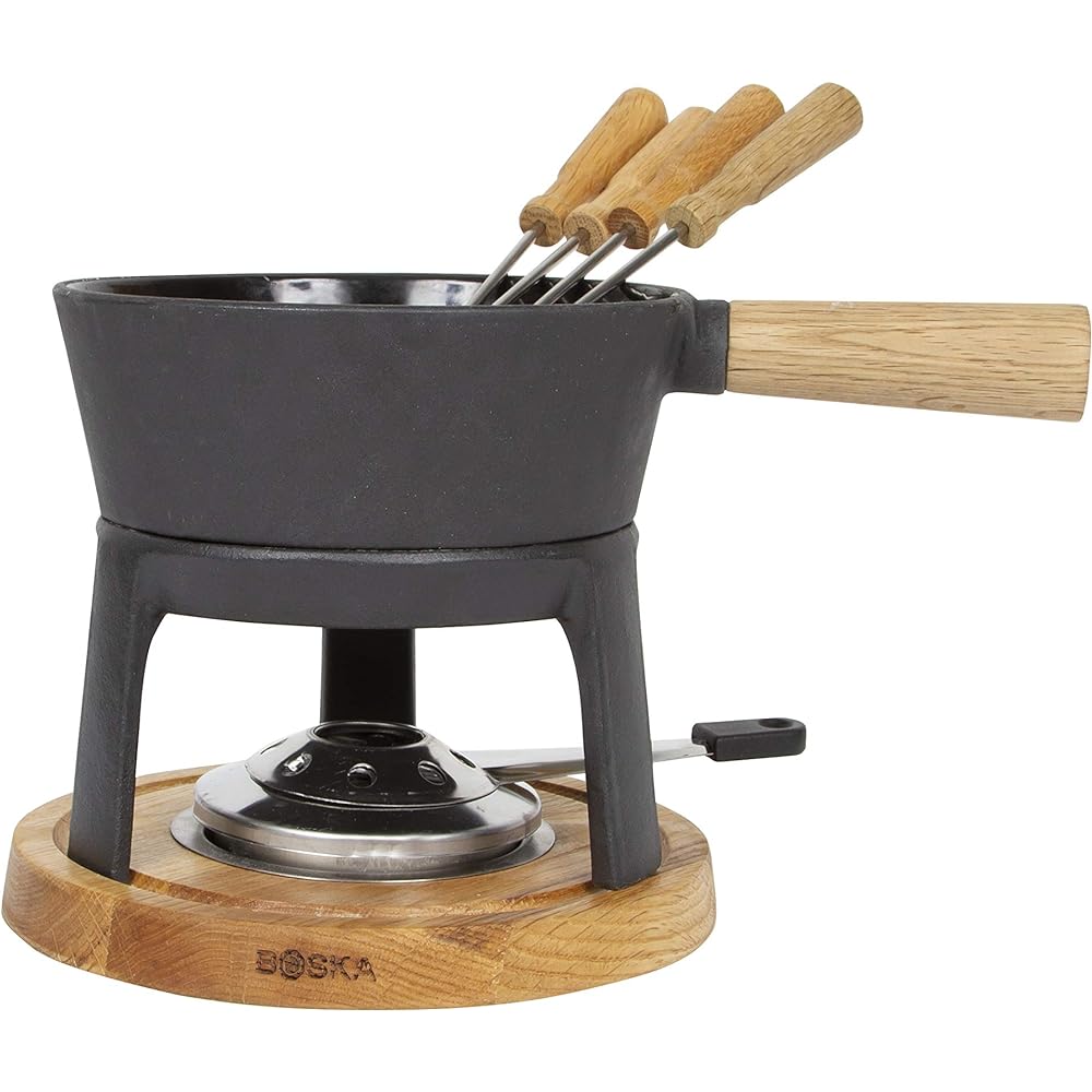 BOSKA Fondue Set for 6 People Pro 853523 Black