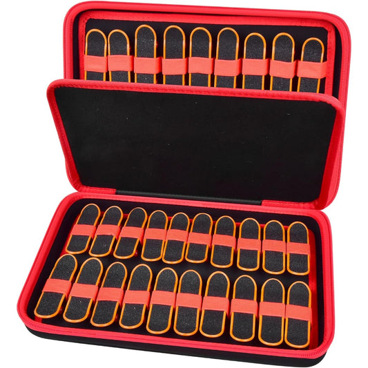 TECH Deck Ultra DLX Fingerboard 4 Pack Case for HOMETALL/Teak Tuning/GoldenPlayer/TIME4DEALS/Gr8ware Collector's Mini Skateboards - Holds 38 (Box Only)