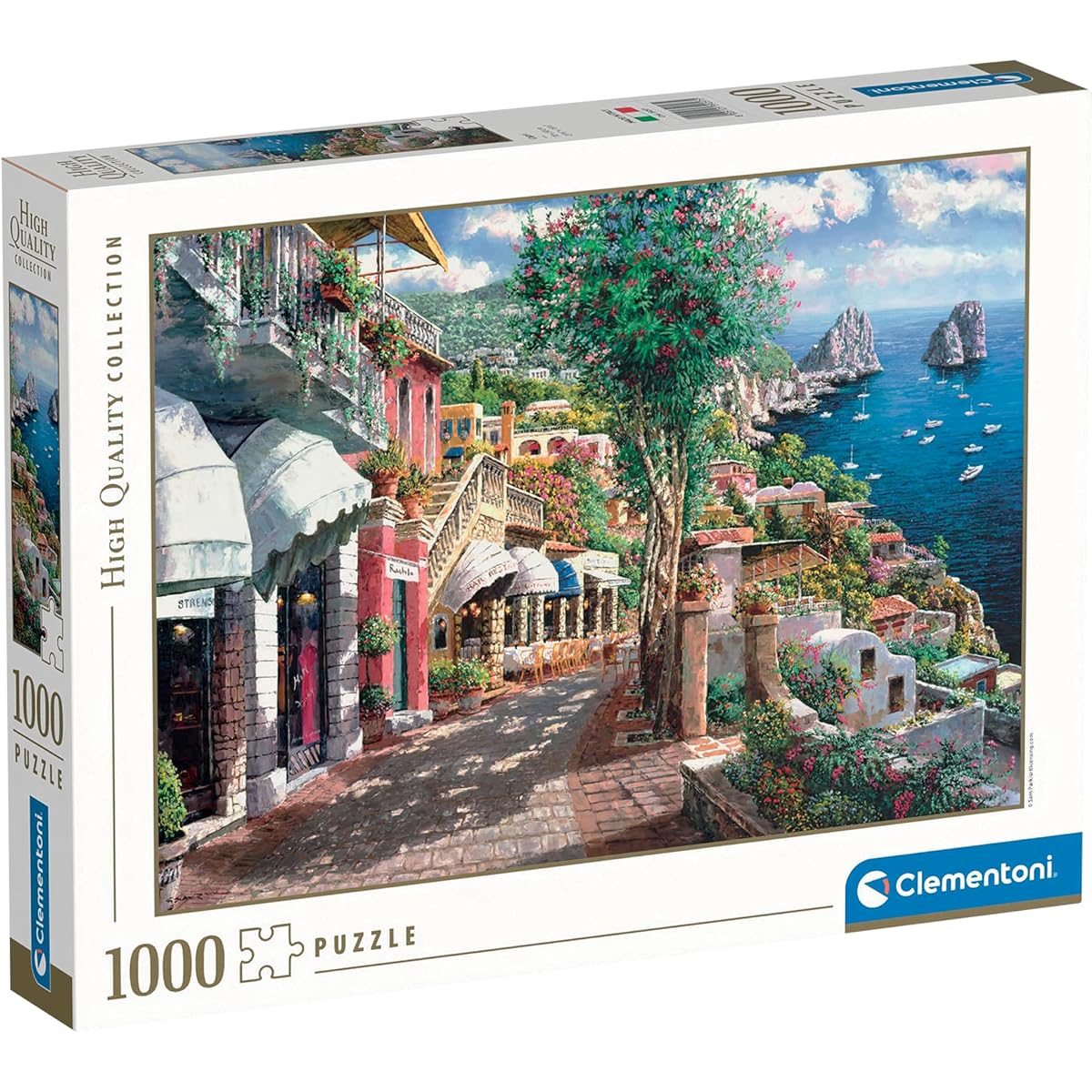 Clementoni 1000 Piece Jigsaw Puzzle Italy Capri Park: Capri 50 x 69 cm 39257