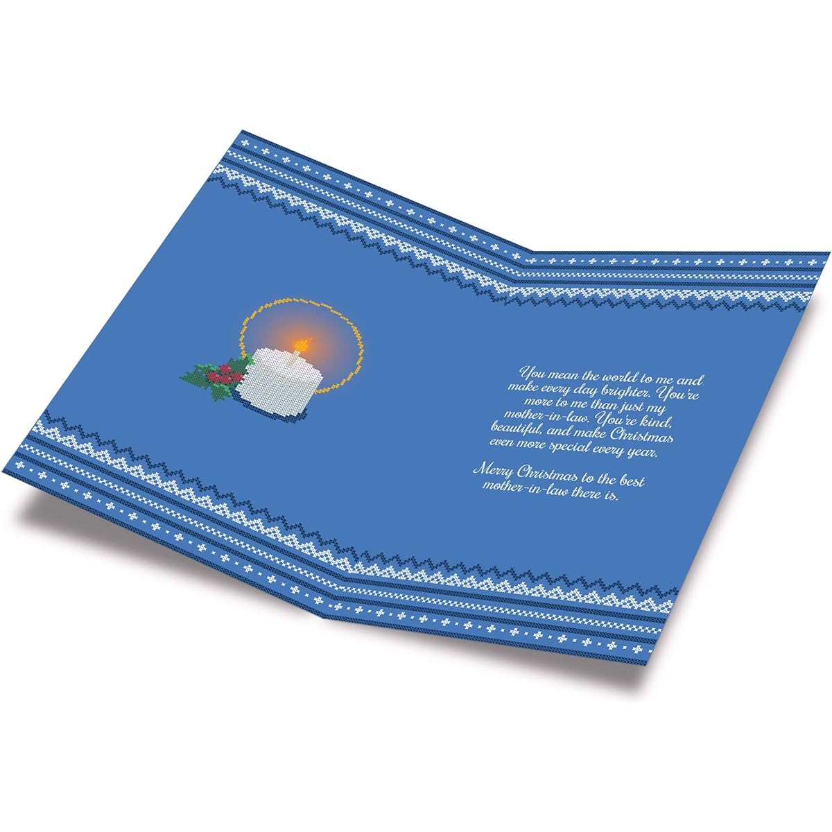 Prime Greetings Christmas Card for Mother-in-Law