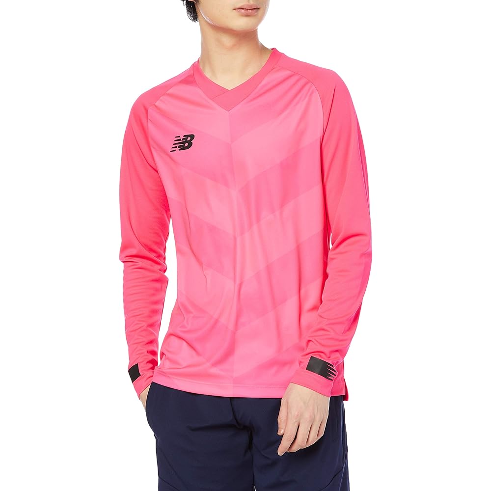 [New Balance] Long Sleeve (Soccer/Football) CHEVRON 2 Game Long Sleeve Shirt