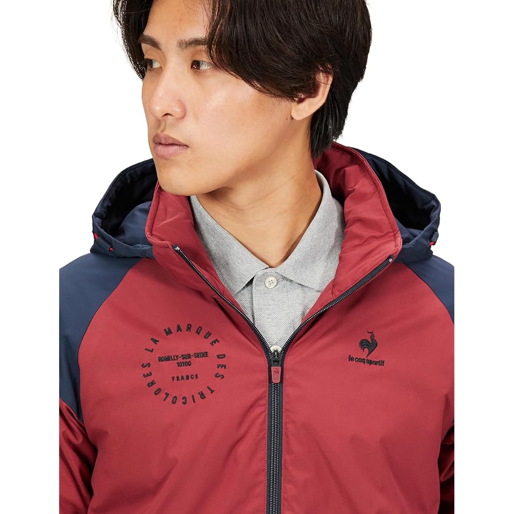 [Le Coq Sportif] 22 Autumn/Winter Model Golf Blouson [#NEW COMFORT] Active heat retention, water repellent, windproof, stretch, detachable, padding, removable hood, men's