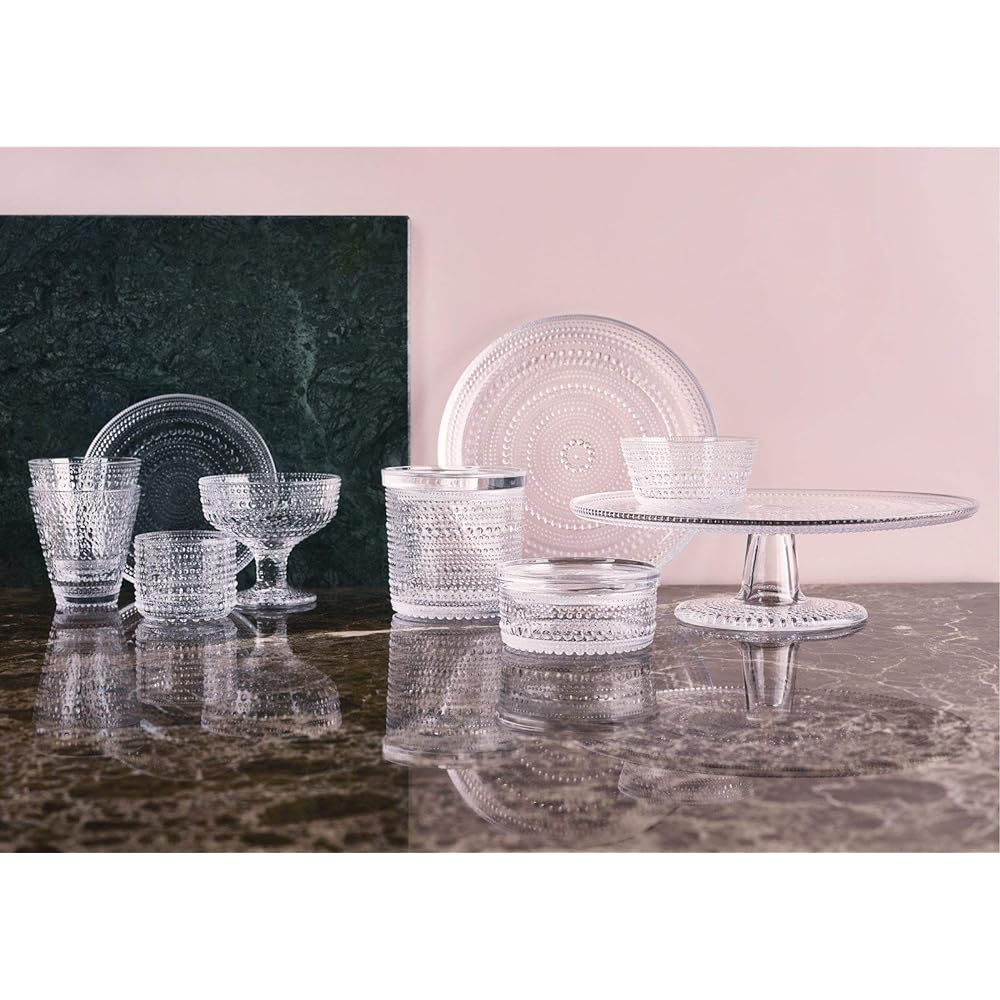 [Regular Imported Product] Iittala Kastehelmi Bowl Dish 1.4L Clear 1015297