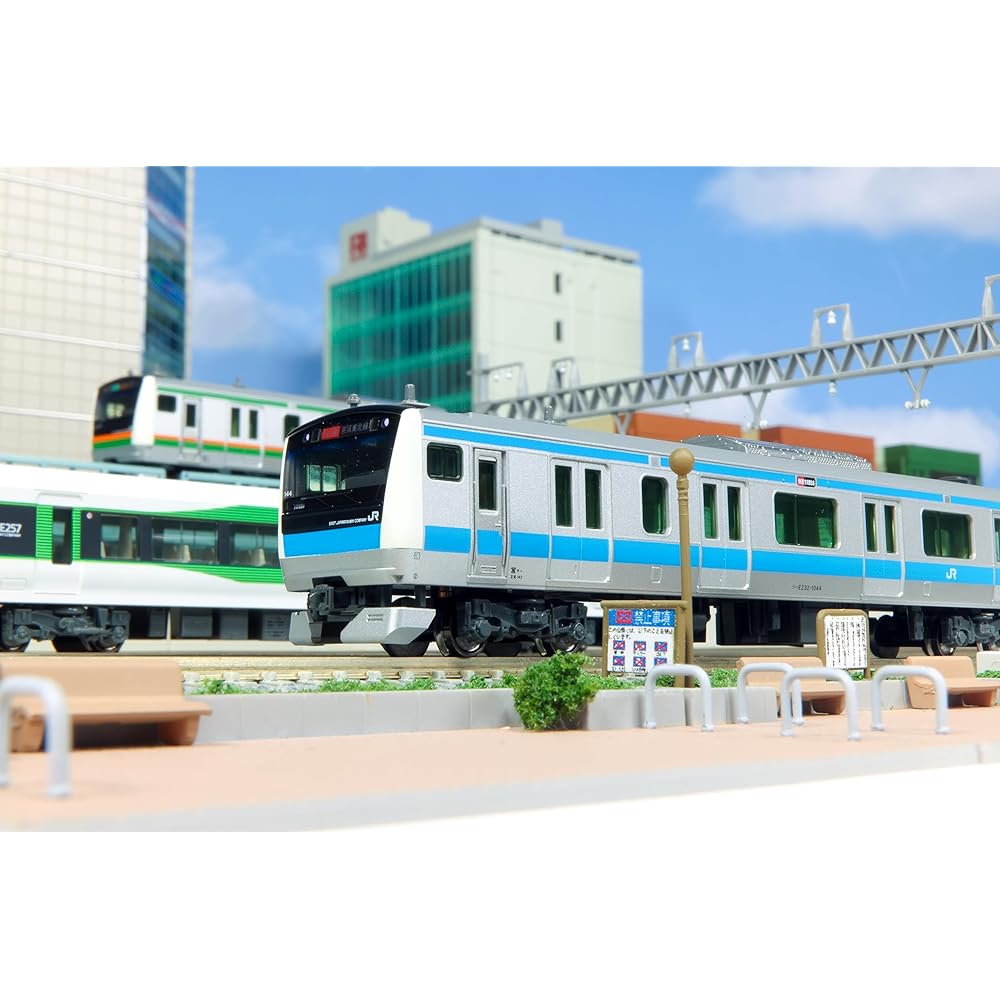 KATO N Gauge E233 Series 1000 Keihin Tohoku Line Basic Set 3 Cars 10-1826 Railway Model Train