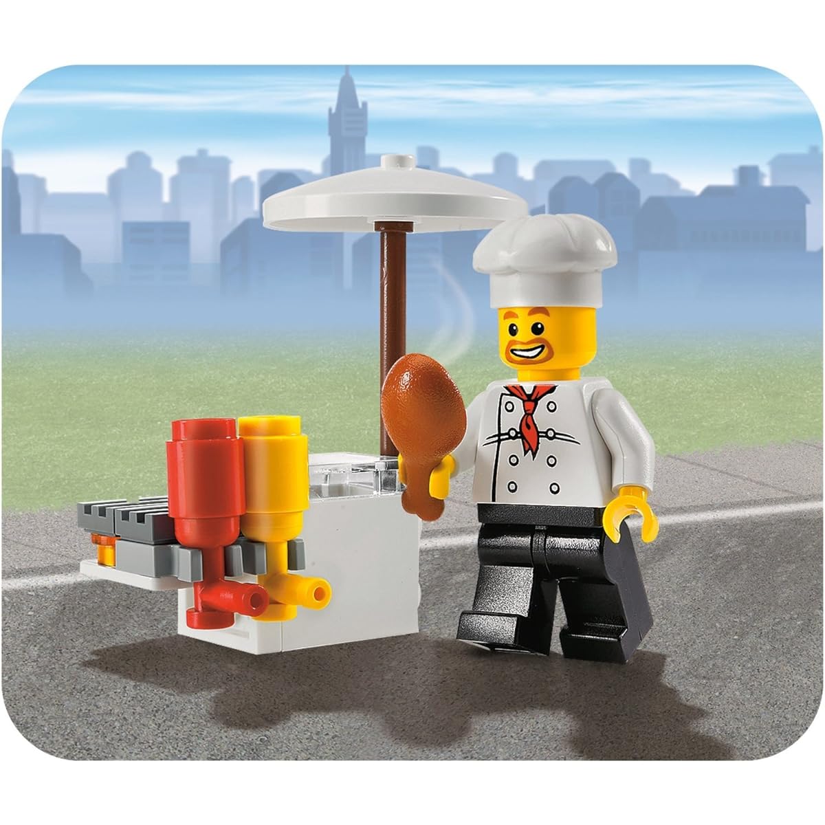 LEGO City BBQ Stand 8398