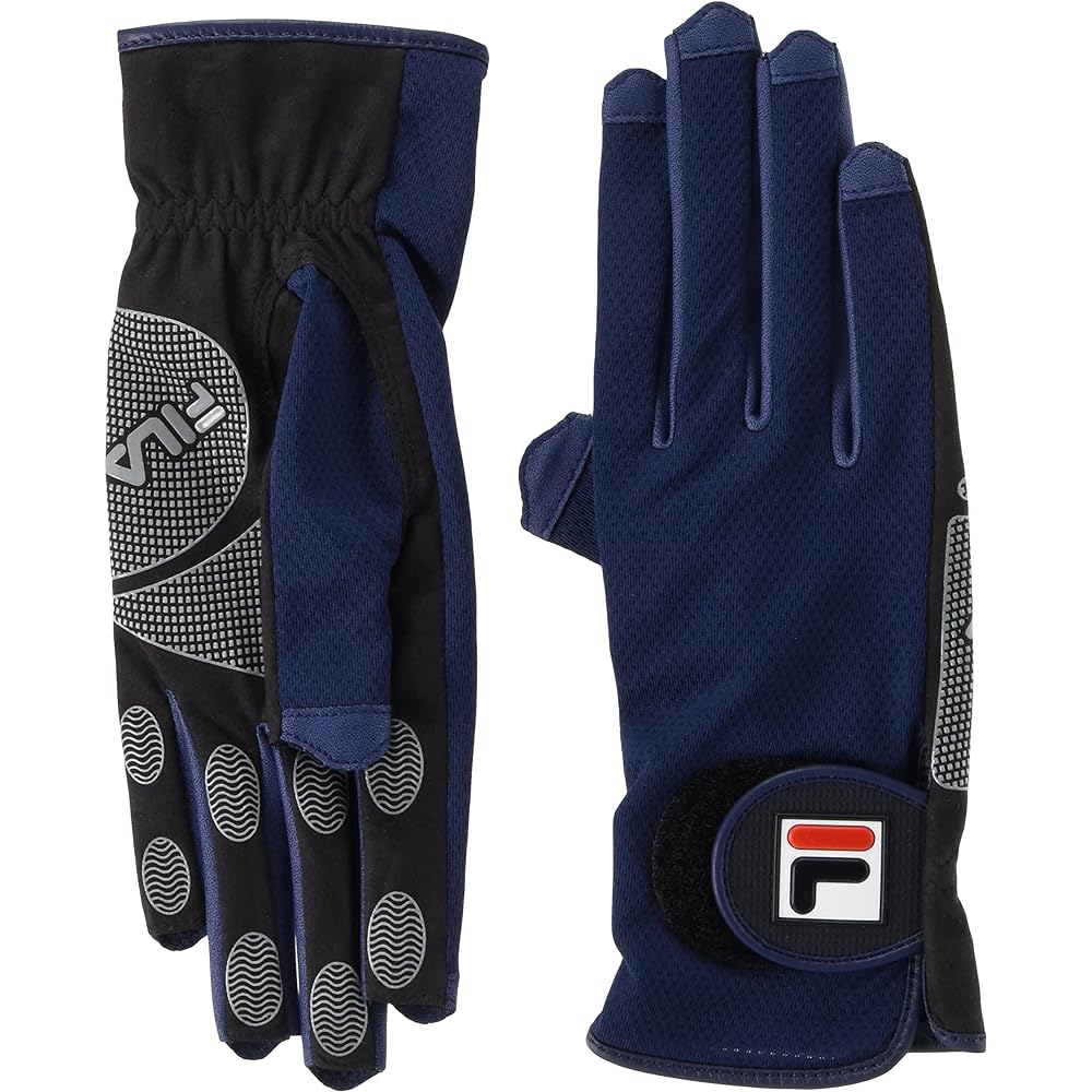 [Fila] Women's Tennis Gloves Fila Navy FL27711 20 M