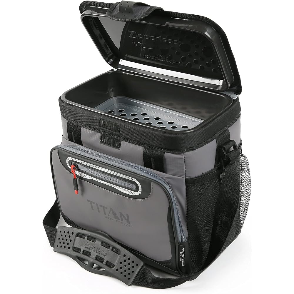 Titan Cooler Box Deep Freeze 8L 16 Kan Gray Limited Color Small