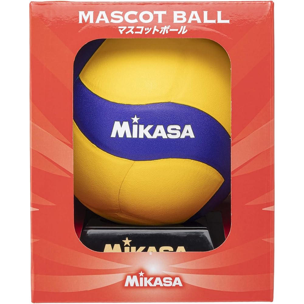 MIKASA Graduation Souvenir Signed Ball/Mascot Ball Volleyball with Decorative Ball Stand V030W V030W-V