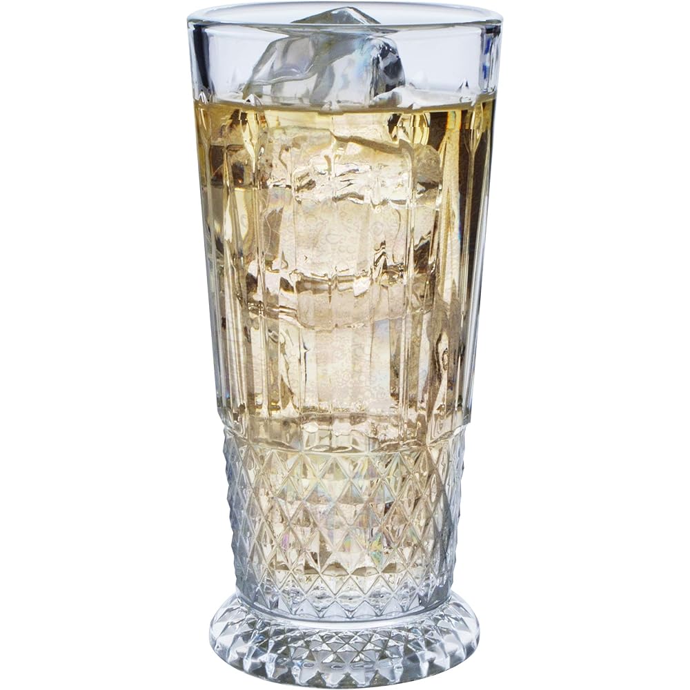 Toyo Sasaki Glass Beer Glass Highball Glass Tumbler (Case Sold) Dishwasher Safe Made in Japan Approx. 295ml P-26455-JAN-H 36 Pieces Clear