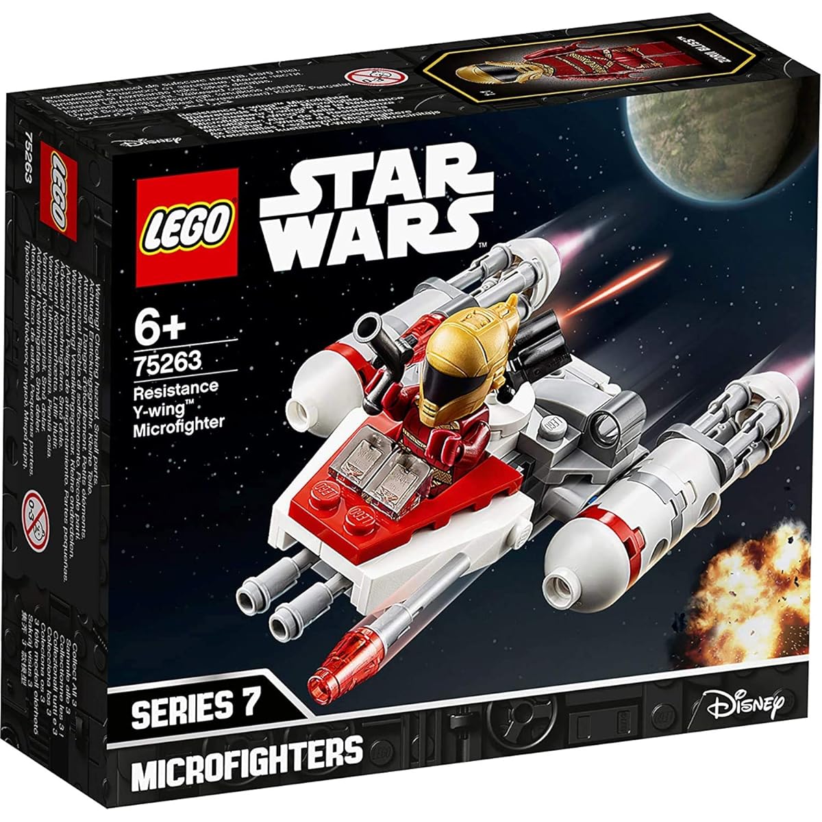 LEGO Star Wars Y-Wing Starfighter(TM) Microfighter 75263