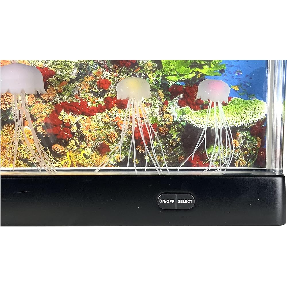 Ishiguro Aquarium Jellyfish Wide W450 x H245 x D70mm Black