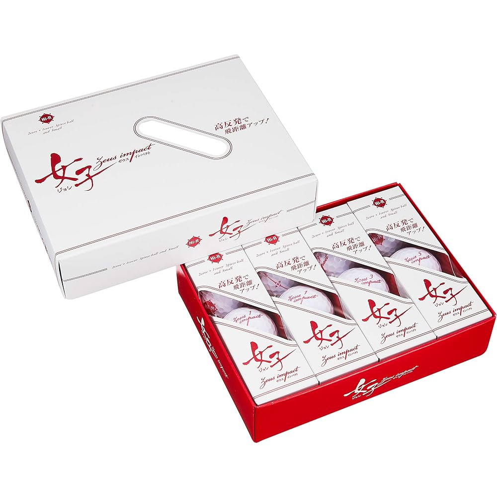 Kasco Golf Ball Zeusimpact Women's 2 High Repulsion