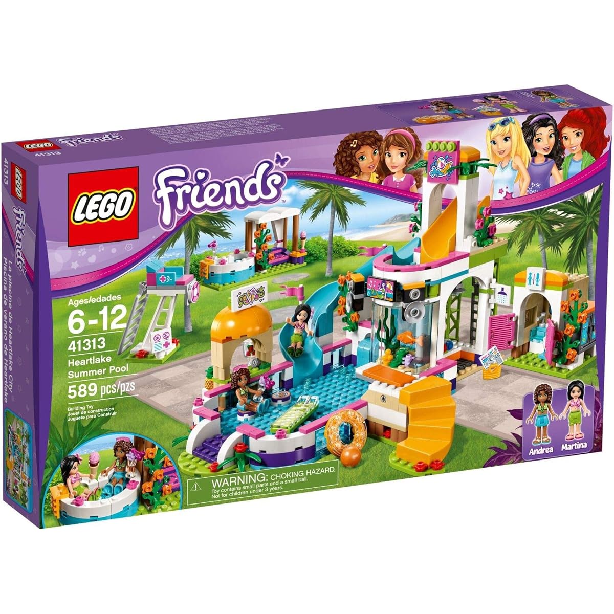 LEGO Friends Exciting Water Park 41313