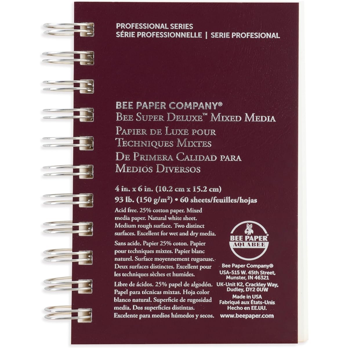 Bee Paper Super Deluxe Sketch Pad, 4-Inch by 6-Inch by Bee Paper Company