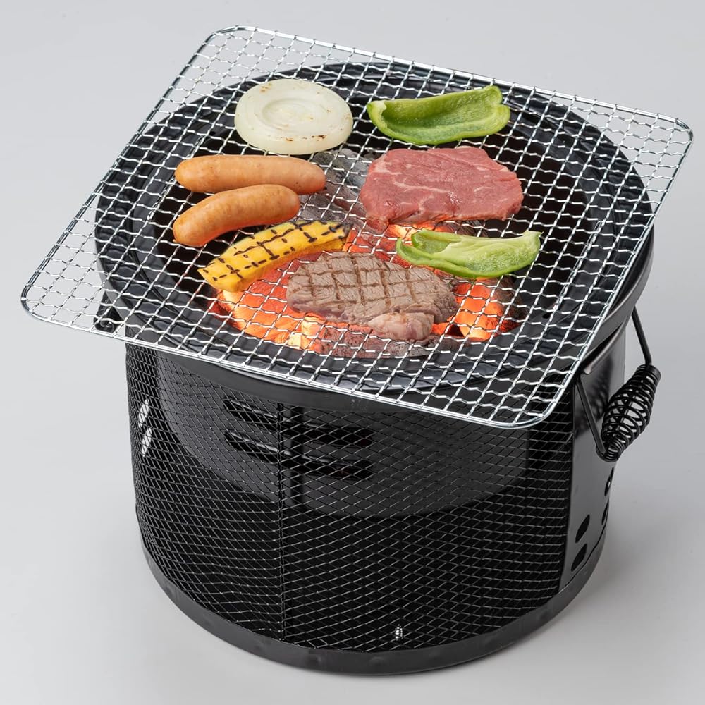 BUNDOK Mesh Cicilline Black BD-373BK [For 1-2 people] Water-cooled Outdoor