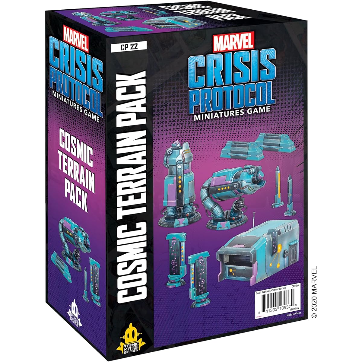 Marvel: Crisis Protocol: Space Terrain Pack.