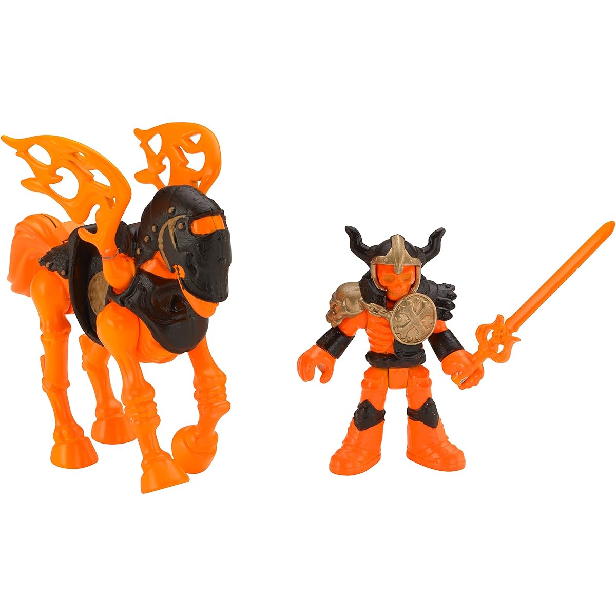 Fisher Price Imaginext Skeleton Knight & Horse