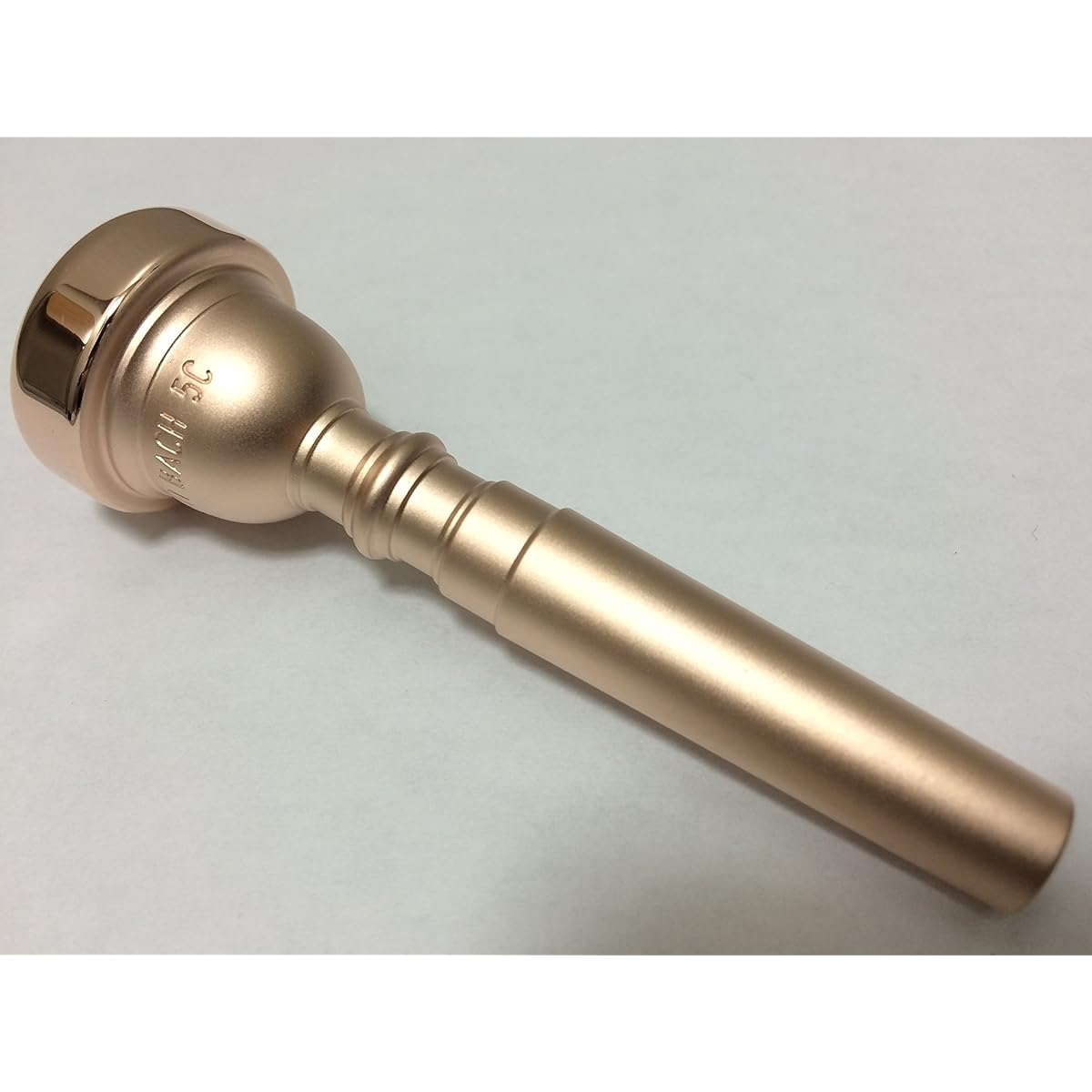 Bach Trumpet Mouthpiece Ito Musical Instrument Original "Satin Pink Gold Plated Finish" (3C)