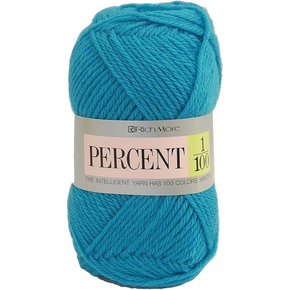 Hamanaka Richmore Percent Wool Thick Col.40 Light Blue 40g Approx. 120m 10 Ball Set 017