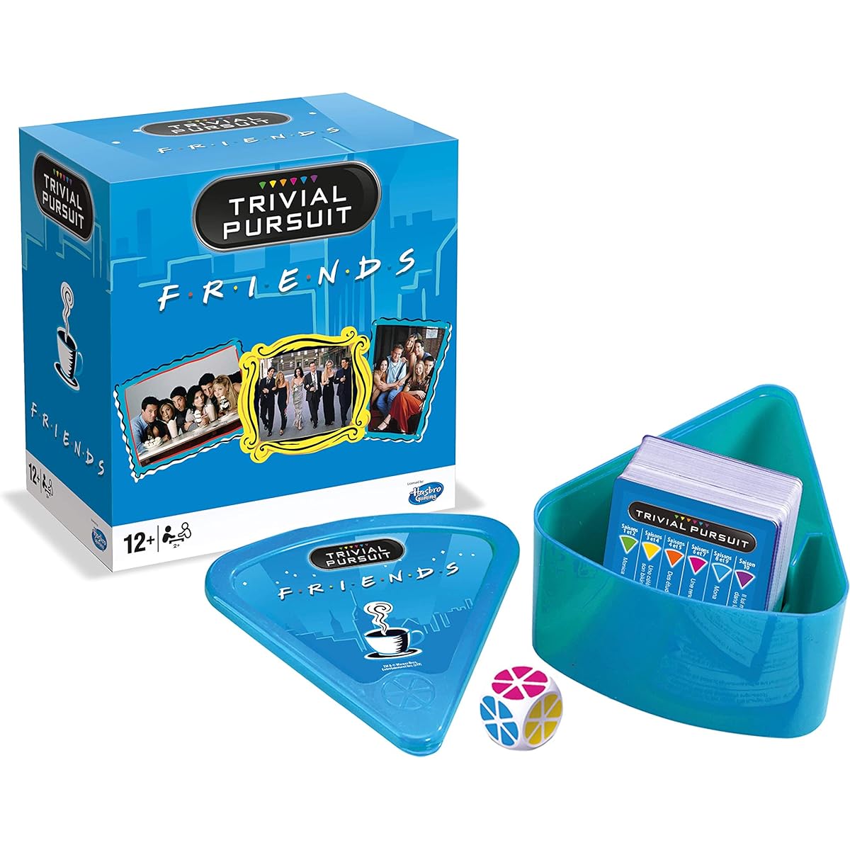 Winning Moves - Trivial Pursuit Friends Q&A Game Travel Format 0294 French Version