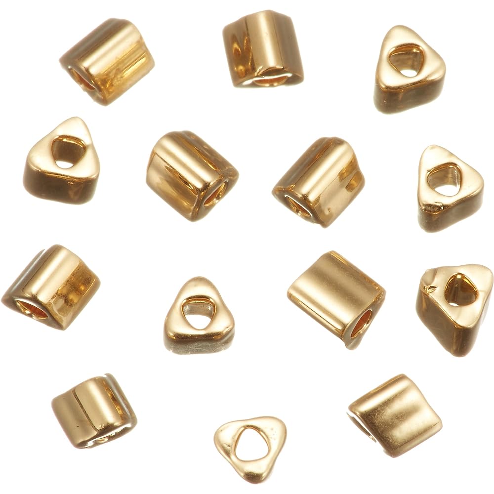 TOHO Triangle Beads Medium 6 Bundles Threading Beads Outer Diameter Approx. 2.2mm No.49 60m Pack